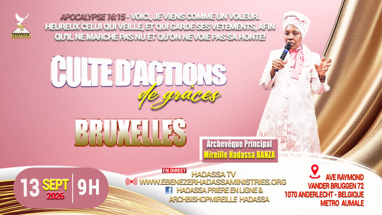 Hadassa Ministries meeting — April 2026